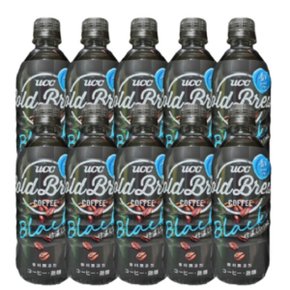 ucc 블랙 콜드브루 커피 500ml 10개