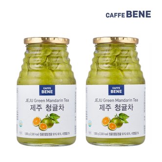 카페베네 청귤차 1kg+청귤차 1kg 과일청