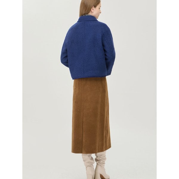 자카드 니트 블록 집업 코트_BACT60561NY