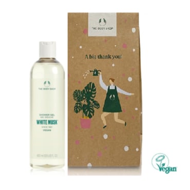 더바디샵 화이트 머스크 샤워젤 400ml 선물 세트 [신세계의정부점]