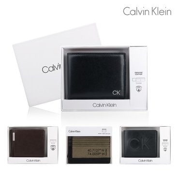 Calvin Klein 지갑 전상품] 남성 가죽 지갑 반지갑 모음전