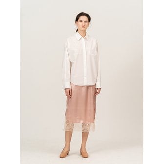 jain song SILK LACE DETAIL SKIRT (JTSK106-45)