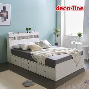 코넬 피카 헤드 더블 수납 침대+양면매트 DKN080C