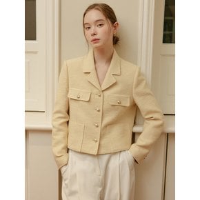 자스민 트위드 자켓 / JASMINE TWEED JACKET_3colors