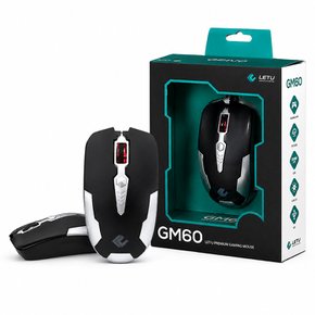 LET U GM60 게이밍마우스 1000dpi USB마우스