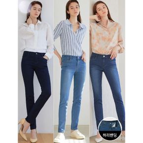 여성 레귤러핏 스판 데님 3종택1_P340607062