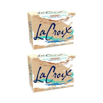  LaCroix 라크로이 코코멋 스파클링 워터 355ml 12캔 2팩