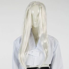 교복몰 백발 귀신 가발 컨셉 코스프레 파티가발_P355218757