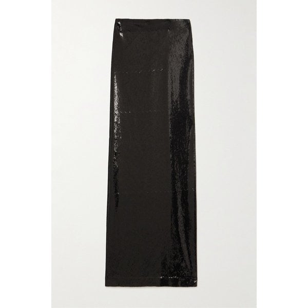 시퀸 새틴 맥시 스커트 46376663162936361