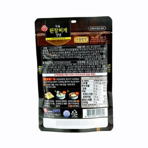캠핑 혼밥 양념장 오뚜기 오늘밥상 양념장 된장 차돌양지사용 된장찌개 차돌양념/실온보관 90g