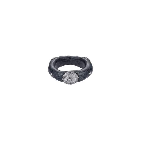 antheia ring-pearl black