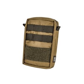 우탄크래프트 파우치 Armor 06 Zipper Pouch L, Canvas, Khaki Brown
