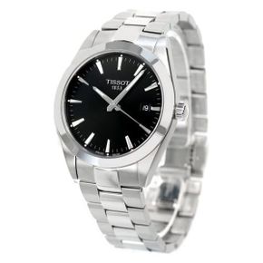 일본 티쏘 메탈 시계 Tissot T1274101105100 TClassic Gentleman 1.6 inches 40 mm 쿼츠Mens 워