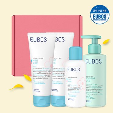 오이보스 베이비 집중크림100ml 2개 +베이비 케어링 마사지 오일100ml +센서티브 핸드크림150ml +선물박스