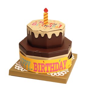 얼마나 맛있게요 생일축하 2단 생일케익 케이크 선물 A79