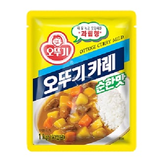 오뚜기 카레 순한맛 1kg/1개 분말