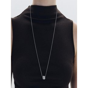 Crystal Orb Drop Necklace