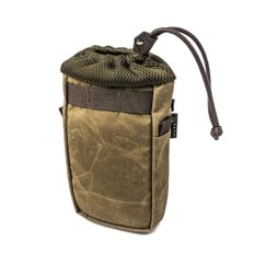 우탄크래프트 파우치 Drawstring Pouch for Pilot Khaki Brown