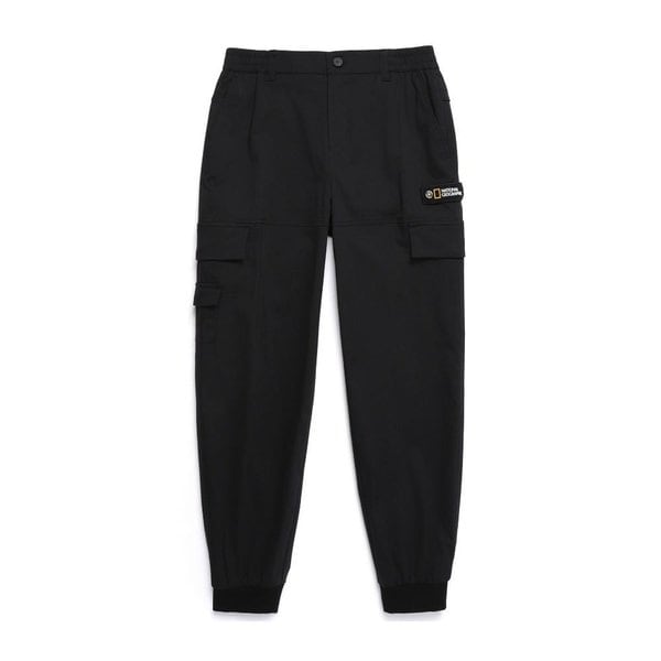 [여주점] N252WPT020 여성 미니 포켓 카고 조거 팬츠 CARBON BLACK