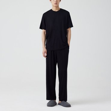 JAJU 25 S/S  남 레이온 스트레치 10부 라운지 팬츠  J205202101