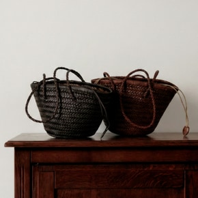 가드너 바스켓 위빙 롱 핸들 백 Gardener Basket_Weaving Long Handle Bag