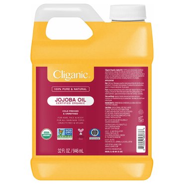  Cliganic 클리가닉 오가닉 냉압착 비정제 호호바오일 946ml