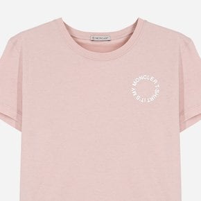 몽클레어 여성 티셔츠 인플루언서 명품 PINK 202210938C79710829FB511