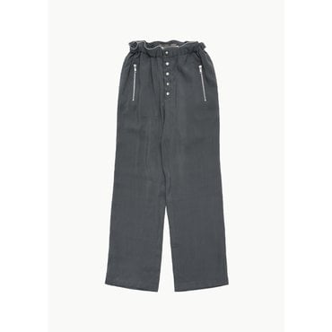 샵아모멘토 아우렘비아익스 25SS  Snap Fluid Trousers, Grey