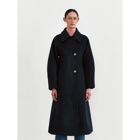 TWW WIDE COLLAR LINE COAT_2COLORS