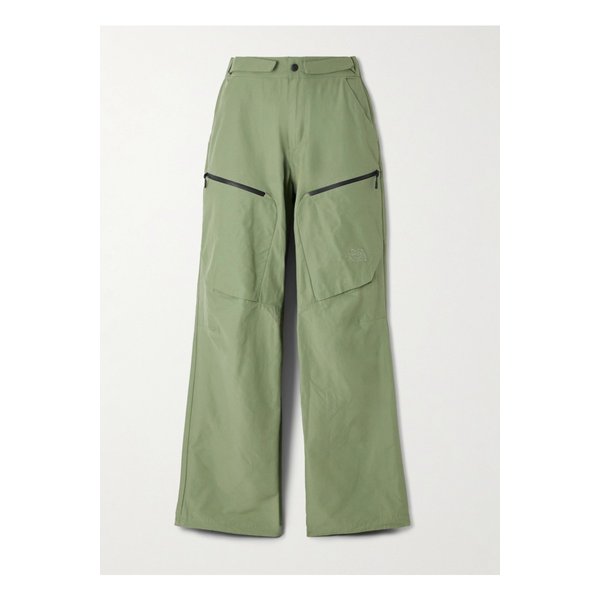 Nse 코튼 혼방 립스탑 와이드 팬츠 밀리터리 그린 46376663162969330
