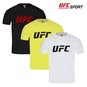 UFC 텐션 빅로고 머슬핏 반팔 티셔츠 U4SSU2322