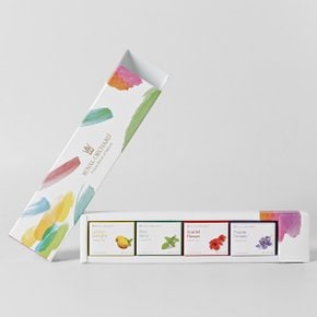 티 컬렉션 4티백 크레용 (레몬티 페퍼민트 히비스커스 라벤더) 3년 연속 세계미각대회 수상