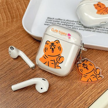  Linkvu 영웅호걸 호랑이키링 에어팟 TPU 케이스 AirPods 3세대 프로 2세대 1세대