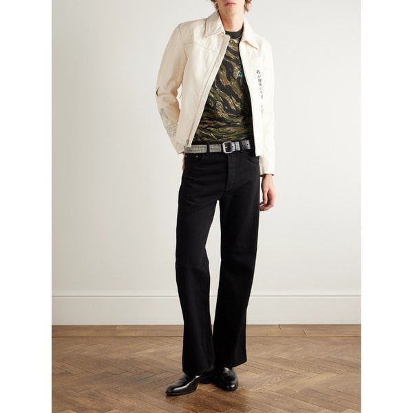 프렌치 카모플라주 로고 코튼 저지 티셔츠 46376663162903342