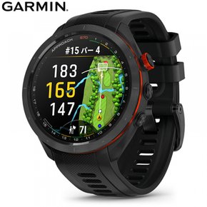 【보호 필름 포함】가민 GARMIN 접근법 S7047mm Black남성   골프 GPS　 010-02746-22