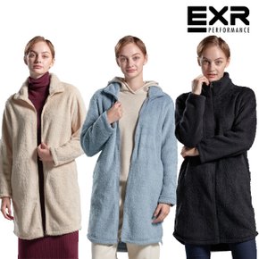 여성 쉐르파 후리스 롱 자켓 3종 택1 EXR0002