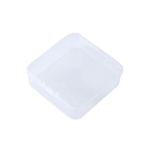 다용도 투명 정사각 수납 케이스 6.5cm 투명정리함 비즈박스