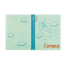 그린에버 일본 KOKUYO Campus 플랫 A4파일 애니멀 해달 CA10-2