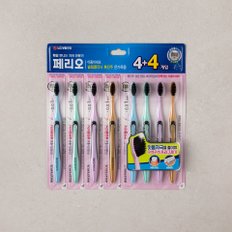  페리오S 슬림클리닉 칫솔  4+4 흑진주