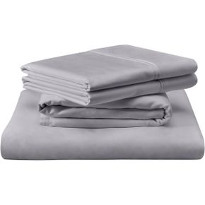 미국 템퍼 베개 TEMPUR Luxe Egyptian 코튼 Sheet Set Cool 그레이 Queen 1833161