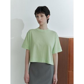 MOCK-NECK BASIC T(2 COLORS)