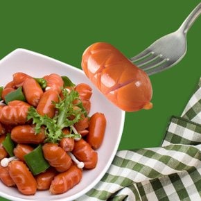 칼집 낸 요리비엔나 1kg 후랑크소세지 햄