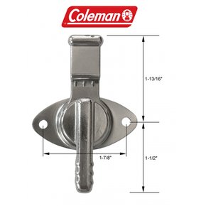 콜맨 (콜맨) 스틸-벨 쿨러 교체형 캠 래치 (99년 이후 제조된 쿨러용)