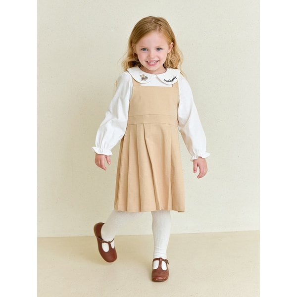 [디즈니]미스버니 카라레이어드플리츠원피스