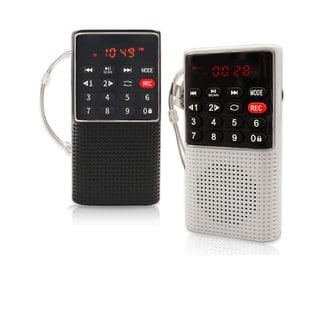  인켈 IK-PR190 SD카드 MP3 재생 녹음 휴대용 FM 라디오