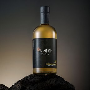 오매락40 조선 브랜디 하이볼 (500ml) 전통주 매실주 선물포장 술선물세트