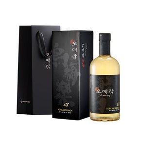 [9/12 오후1시 결제 건까지 명절전배송] 배상면주가 오매락40 조선 브랜디 하이볼 (500ml) 전통주 매실주 선물포장 술선물세트