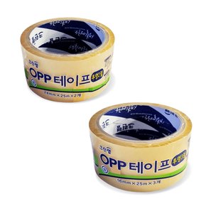 크린랩 OPP 투명테이프 2절 3절