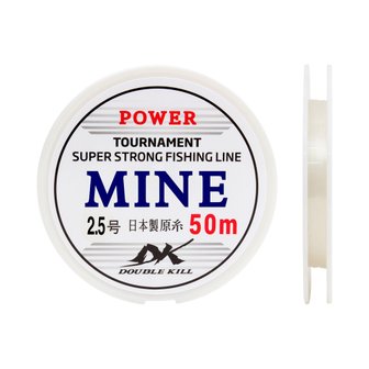 SAPA 싸파 더블킬 마인 MINE 50m 2.5호 투명 모노 나일론 낚시 줄