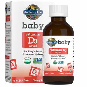 [해외직구]가든오브라이프 베이비 비타민D3 56ml/ Garden of Life Vitamin D3 Baby Liquid 1.9oz